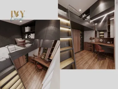 Phòng ngủ - Nhà phố Quận Phú Nhuận - Phong cách Modern