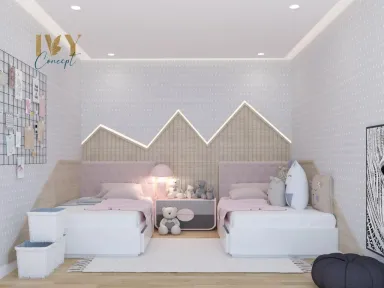 Phòng cho bé - Nhà phố 3PN Dĩ An Bình Dương - Phong cách Modern