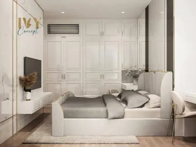 Phòng ngủ - Căn hộ Emerald Celadon City Tân Phú 84m2 - Phong cách Modern