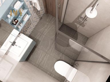  Phòng tắm - Căn hộ Petro Landmark Quận 2 Block B - Phong cách Modern 
