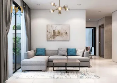 Căn hộ Vinhomes Grand Park Quận 9 (Ms Hân) - Phong cách Modern