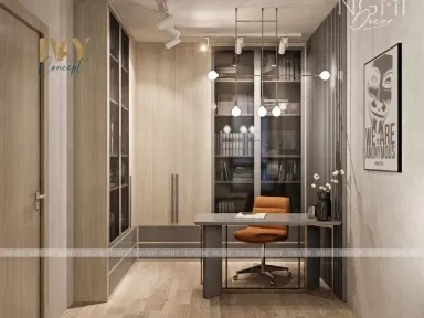 Phòng làm việc - Căn hộ Emerald Celadon City Tân Phú (Mr Tân) - Phong cách Modern