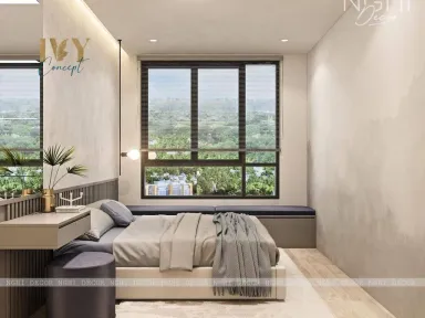 Phòng ngủ - Căn hộ Emerald Celadon City Tân Phú (Mr Tân) - Phong cách Modern