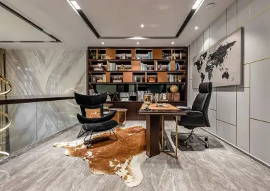 Phòng làm việc - Villa (Mr Dự) - Phong cách Modern