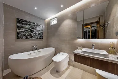 Phòng tắm - Villa (Mr Dự) - Phong cách Modern