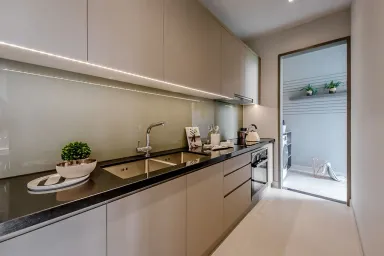 Phòng bếp - Căn hộ An Gia Westgate Bình Chánh 63m2 - Phong cách Modern