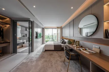 Phòng ngủ - The Standard Showflat Villa 1 Bình Dương - Phong cách Modern