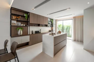 Phòng bếp - The Standard Showflat Villa 1 Bình Dương - Phong cách Modern