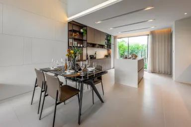 Phòng ăn - The Standard Showflat Villa 1 Bình Dương - Phong cách Modern