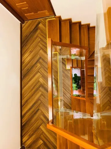 Cầu thang - Nhà phố Dương Quảng Hàm Gò Vấp - Phong cách Modern