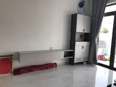 Phòng khách Lối vào - Nhà phố Bình Dương - Phong cách Modern