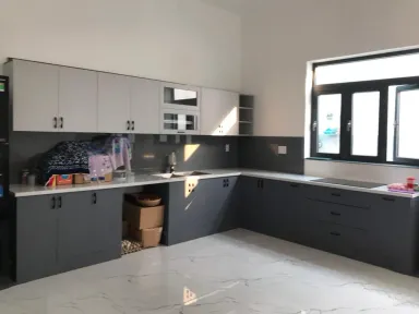 Phòng bếp - Nhà phố Bình Dương - Phong cách Modern