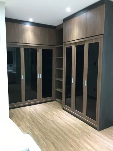 Phòng thay đồ - Nhà phố đường Dương Quảng Hàm Gò Vấp - Phong cách Modern
