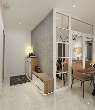 Lối vào - Căn hộ Green Hills Quận Bình Tân - Phong cách Modern