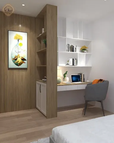 Phòng làm việc - Căn hộ Green Hills Quận Bình Tân - Phong cách Modern