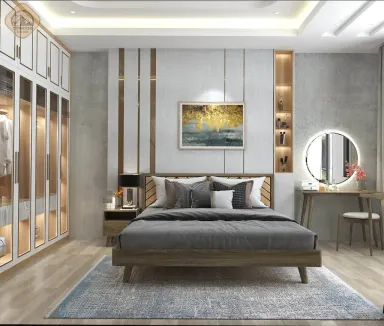 Phòng ngủ - Nhà phố Gò Vấp - Phong cách Modern + Scandinavian