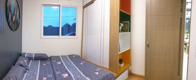  Phòng ngủ - Nhà mẫu Dự án Green Town Bình Tân - Phong cách Color Block + Scandinavian 