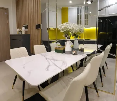 Phòng ăn - Căn hộ Vinhomes Central Park Quận Bình Thạnh - Phong cách Modern