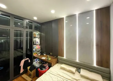 Phòng ngủ Nhà phố Quận 6 - Phong cách Modern