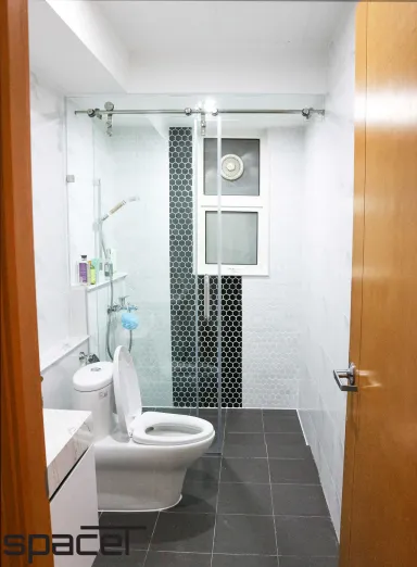 Phòng tắm - Căn hộ Saigon Pearl 3PN - Phong cách Minimalist + Modern