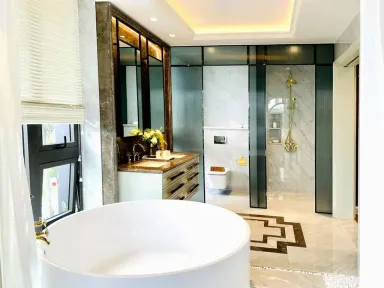 Phòng tắm - Biệt thự Riverside Quận 9 - Phong cách Neo Classic
