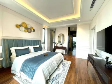 Phòng ngủ - Biệt thự Riverside Quận 9 - Phong cách Neo Classic