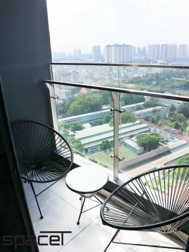 Lô gia - Căn hộ Kingdom 101 1PN - Phong cách Modern