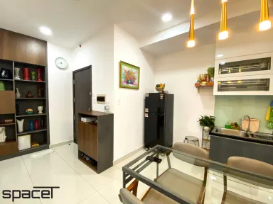 Phòng ăn Lối vào - Căn hộ Hoàng Quốc Việt Quận 7 - Phong cách Modern
