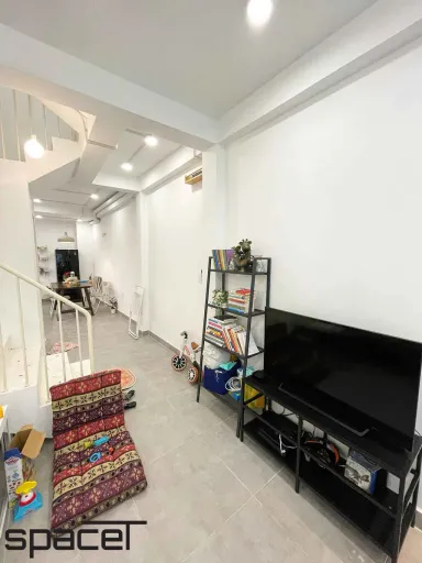 Phòng khách - Nhà phố Xô Viết Nghệ Tĩnh Quận Bình Thạnh - Phong cách Modern