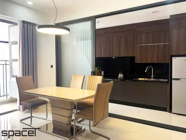 Phòng bếp Phòng ăn - Căn hộ Newton Residence Phú Nhuận - Phong cách Modern
