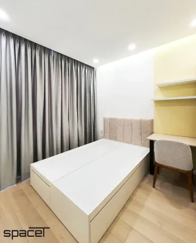Phòng ngủ - Căn hộ Masteri T5 Thảo Điền - Phong cách Color Block + Scandinavian
