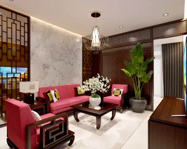Phòng khách - Nhà phố Quận 11 268m2 - Phong cách Modern + Scandinavian