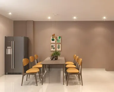 Phòng ăn - Nhà phố Bình Thạnh - Phong cách Modern
