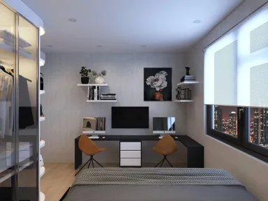 Phòng ngủ - Căn hộ Gold View Quận 4 - Phong cách Neo Classic
