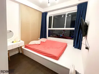 Phòng ngủ - Cải tạo Căn hộ Golden Mansion Phú Nhuận - Phong cách Color Block