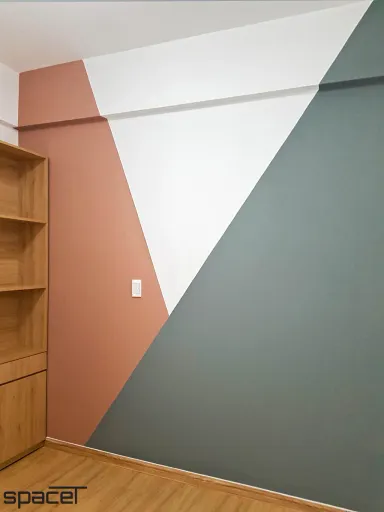 Phòng làm việc - Căn hộ Citisoho Quận 2 - Phong cách Scandinavian + Color Block