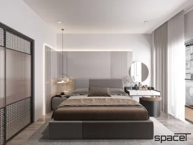 Phòng ngủ - Căn hộ D'Lusso Quận 2 - Phong cách Modern