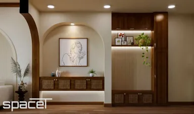 Lối vào - Căn hộ Palm Heights Quận 2 - Phong cách Country