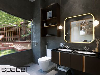  Phòng tắm - Phòng ngủ Biệt thự Gò Vấp - Phong cách Neo Classic 