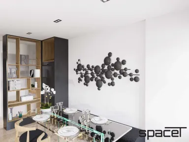 Phòng ăn - Căn hộ duplex Ricca Quận 9 97m2 - Phong cách Modern