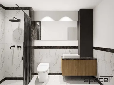Phòng tắm - Căn hộ duplex Ricca Quận 9 97m2 - Phong cách Modern