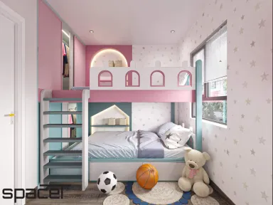 Phòng cho bé - Căn hộ Stown Bình Dương - Phong cách Modern