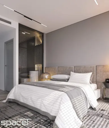 Phòng ngủ - Căn hộ duplex Ricca Quận 9 - Phong cách Modern