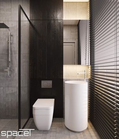  Phòng tắm - Căn hộ duplex Ricca Quận 9 - Phong cách Modern 