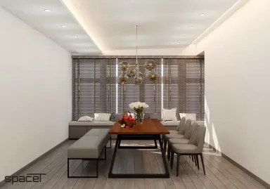 Phòng ăn - Căn hộ Saigon Pearl Bình Thạnh - Phong cách Modern + Minimalist