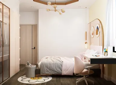 Phòng ngủ - Căn hộ Masteri Thảo Điền Quận 2 - Phong cách Modern