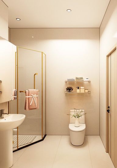  Phòng tắm - Căn hộ Masteri Thảo Điền Quận 2 - Phong cách Modern 