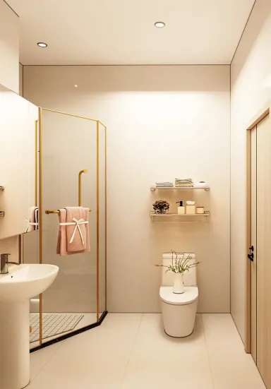 Phòng tắm - Căn hộ Masteri Thảo Điền Quận 2 - Phong cách Modern