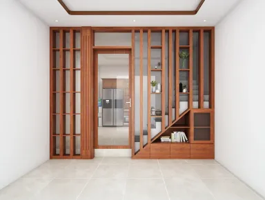 Phòng khách - Nhà phố Gò Vấp 200m2 - Phong cách Neo Classic