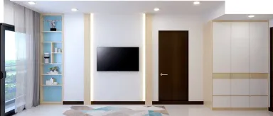 Phòng ngủ - Căn hộ CSJ Tower Vũng Tàu - Phong cách Scandinavian + Modern